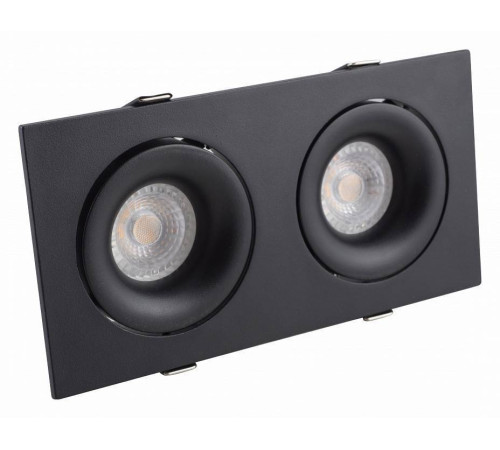 Встраиваемый светильник Denkirs Roto DK2122-BK