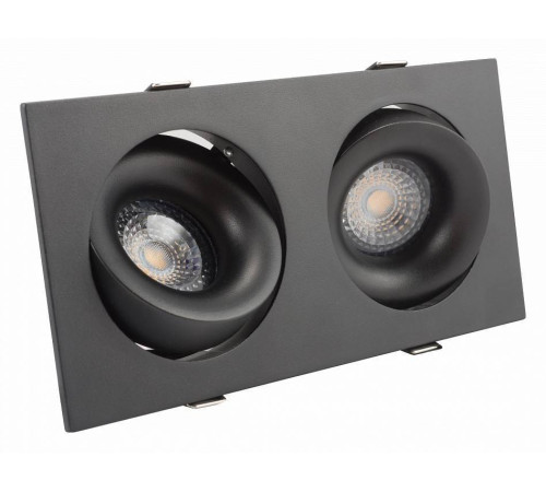 Встраиваемый светильник Denkirs Roto DK2122-BK