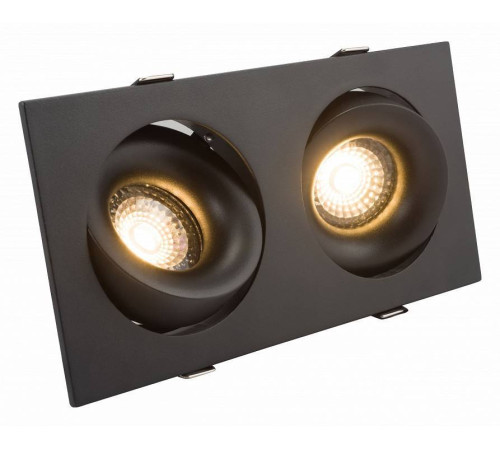 Встраиваемый светильник Denkirs Roto DK2122-BK