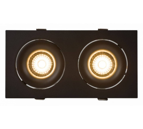 Встраиваемый светильник Denkirs Roto DK2122-BK