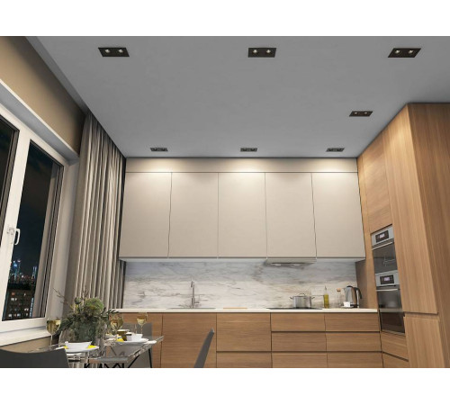 Встраиваемый светильник Denkirs Roto DK2122-BK