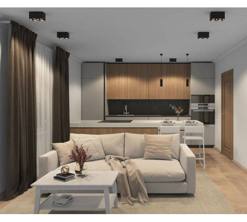 Накладной светильник Denkirs DK3020BВ DK3035-BK