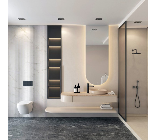 Встраиваемый светильник Denkirs PORT DK3112-BK