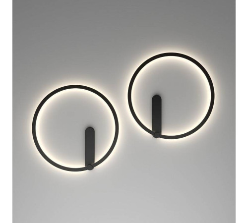 Накладной светильник Denkirs ROUND DK5035-BK