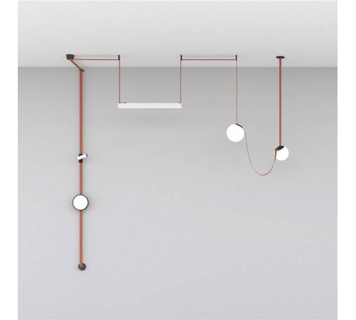 Накладной светильник Denkirs BELTY ORB DK5550-BK