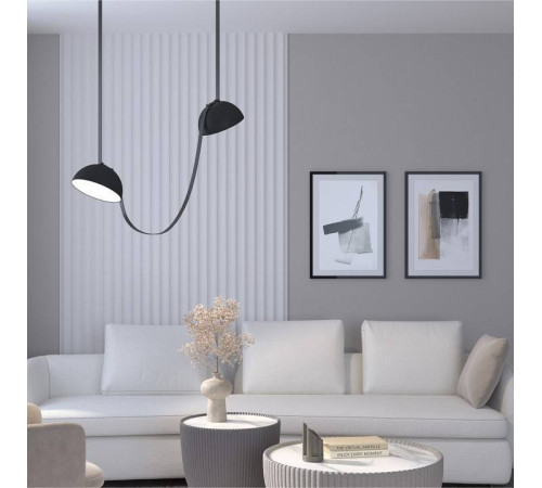 Накладной светильник Denkirs BELTY FLOW DK5560-BK