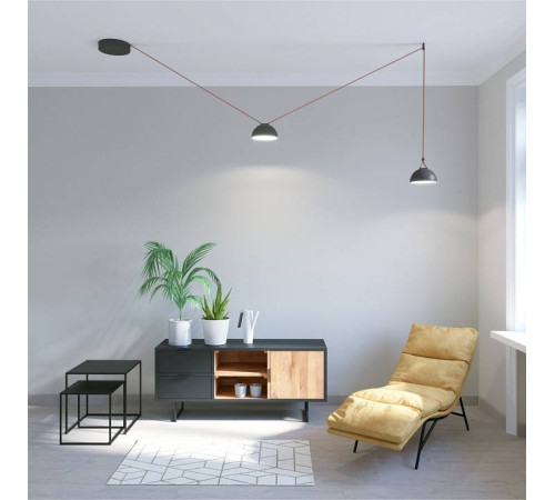 Накладной светильник Denkirs BELTY FLOW DK5560-BK