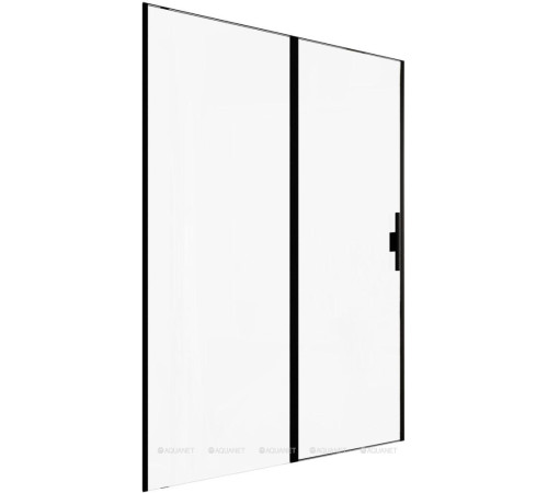 Душевая дверь Allen Brau Priority 1400 мм стекло Optiwhite черный брашированный алюминий 3.31036.BBA