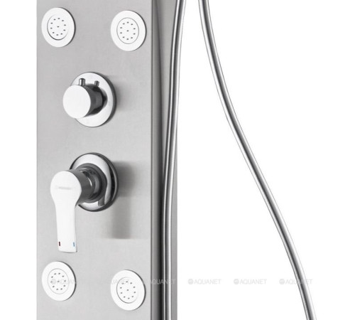Душевая панель Aquanet Galaxy Matt с изливом и верхним душем AP40-02