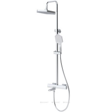 Душевая система Haiba HB24726 с изливом и тропическим душем хром HB24726