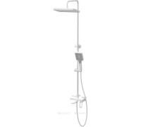 Душевая система Haiba HB24732-8 с изливом и тропическим душем белый HB24732-8