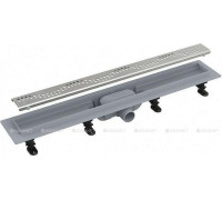 Водоотводящий желоб AlcaPlast Simple с порогами 650 мм APZ8-650M