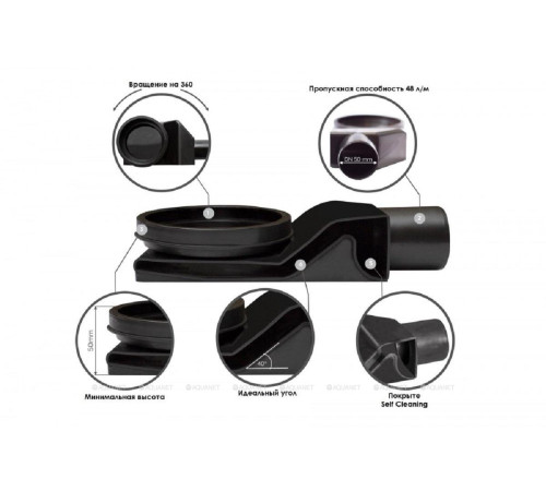 Душевой лоток Bettoserb Net Line 650 мм 13702517