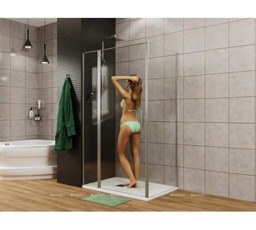 Душевое ограждение Allen Brau Priority 900x900 мм хром 3.31001.00 / 3.31016.00