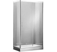 Душевой уголок Aquanet Alfa 800х1500х2000 мм стекло прозрачное хром NAA1131
