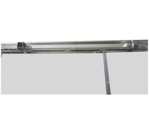 Душевое ограждение Aquanet DELTA 800х1400х2000 мм нержавеющая сталь стекло прозрачное 8 мм NPE1131