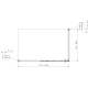 Душевое ограждение Aquanet IDEAL 1400x900 мм прозрачное 8 мм хром AE-AXC94MZ-S-C
