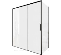 Душевое ограждение Aquanet Pleasure Evo 1600х800 мм черный анод AE65-160x80-BT