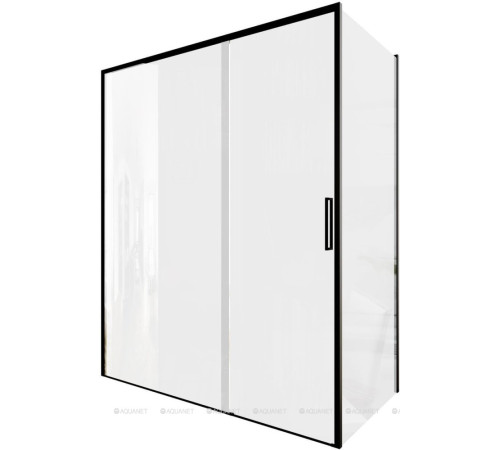 Душевое ограждение Aquanet Pleasure Evo 1600х800 мм черный анод AE65-160x80-BT