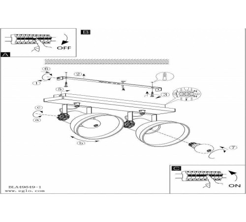 Спот Eglo ПРОМО Barnstaple 49649
