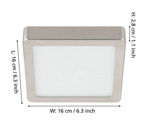 Накладной светильник Eglo ПРОМО Fueva 5 900593