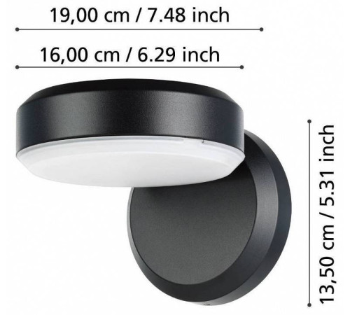 Светильник на штанге Eglo ПРОМО Fornaci 900673