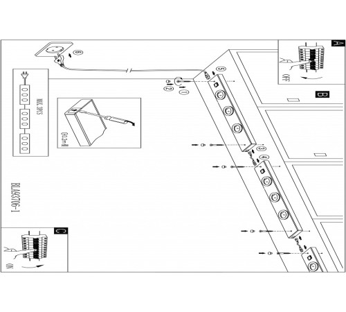 Накладной светильник Eglo Kob Led 93707