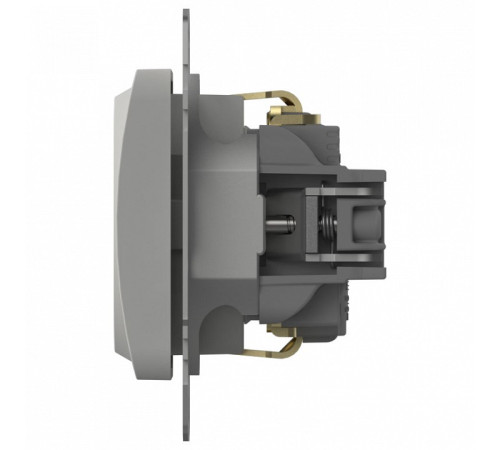 Розетка с заземлением, без рамки Elbi Eleсtriс Jazz 607-016200-217