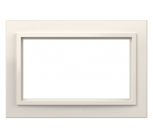 Рамка для двойной розетки Elbi Eleсtriс Zena 608-010200-908