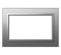 Рамка для двойной розетки Elbi Eleсtriс Zena 608-011000-907