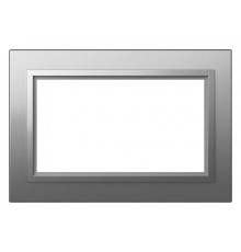 Рамка для двойной розетки Elbi Eleсtriс Zena 608-011000-907