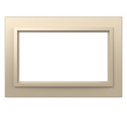 Рамка для двойной розетки Elbi Eleсtriс Zena 608-012500-907