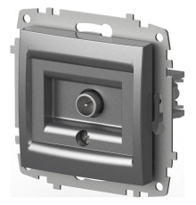 ТВ-розетка проходная без рамки Elbi Eleсtriс Zena Vega 609-011000-272