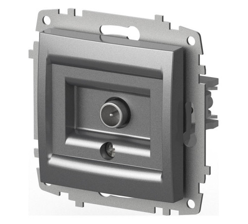 ТВ-розетка проходная без рамки Elbi Eleсtriс Zena Vega 609-011000-272