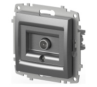 ТВ-розетка оконечная без рамки Elbi Eleсtriс Zena Vega 609-011000-273