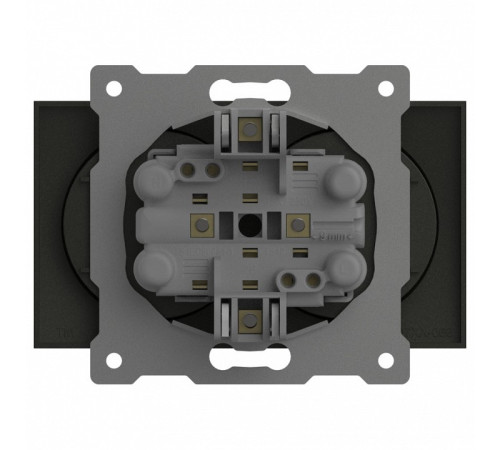 Розетка двойная без заземления, без рамки Elbi Eleсtriс Zena Vega 609-011100-908