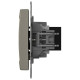 Розетка Ethernet RJ-45 без рамки Elbi Eleсtriс Zena Vega 609-011400-247