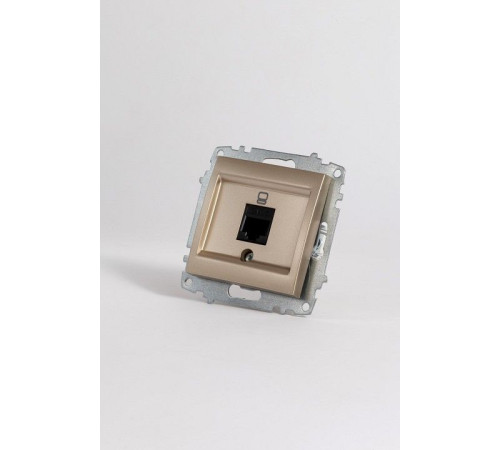 Розетка Ethernet RJ-45 без рамки Elbi Eleсtriс Zena Vega 609-011400-247