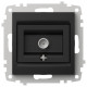 ТВ-розетка проходная без рамки Elbi Eleсtriс Zena Vega 609-014800-272