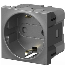 Розетка с заземлением, без рамки Elbi Eleсtriс Moda Vox 611-041032-217