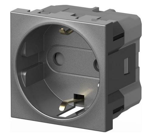 Розетка с заземлением, без рамки Elbi Eleсtriс Moda Vox 611-041032-217