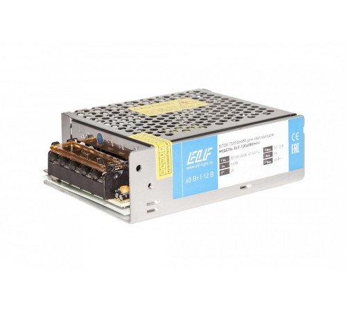 Блок питания ELFLED ELF-12E60BEmini