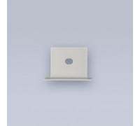 Заглушка для профиля с отверстием Eleganz  25942