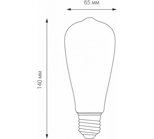 Лампа светодиодная Elektrostandard ST64 F E27 6Вт 3300K a048279
