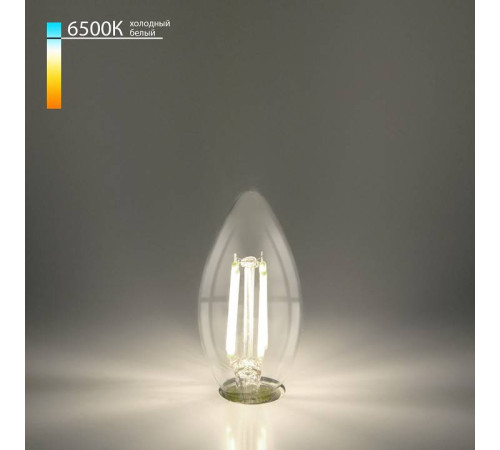 Лампа светодиодная Elektrostandard Свеча F E27 9Вт 6500K a056256