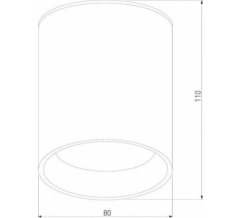 Накладной светильник Elektrostandard Light LED a056270