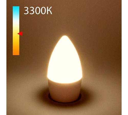 Лампа светодиодная Elektrostandard Свеча E27 6Вт 3300K a057935