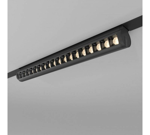 Накладной светильник Elektrostandard Slim Magnetic 12 Вт 3000 К черный a062998