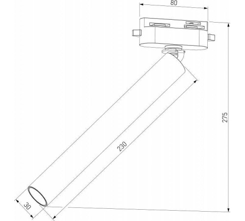 Светильник на штанге Elektrostandard Pika a065273