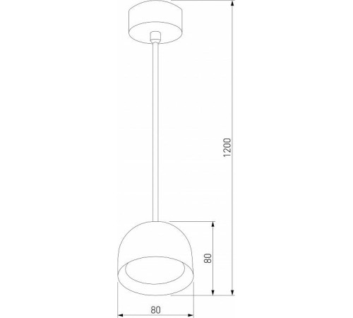 Подвесной светильник Elektrostandard Uno a065705